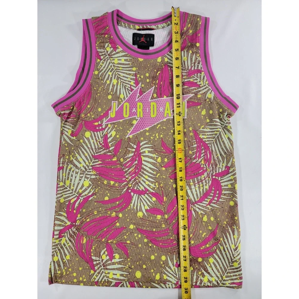 Nike Air Jordan Wings South Beach Tropical Jersey Tank Top Men Size Small EUC